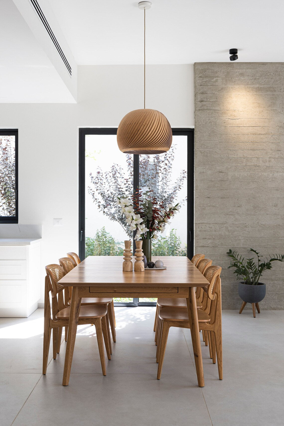 Pendant lamp wind bamboo