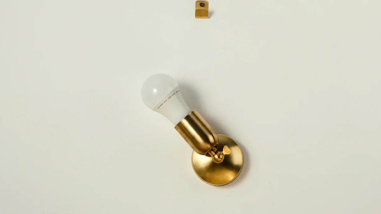 Wall lamp shell maple