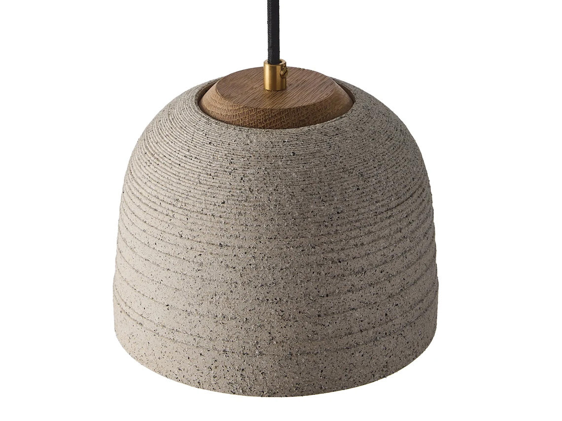 Pendant lamp half a cup