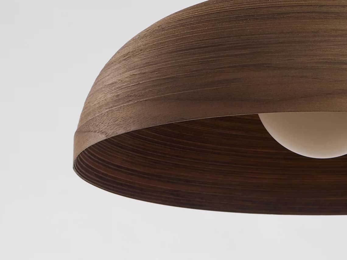 Pendant lamp dome