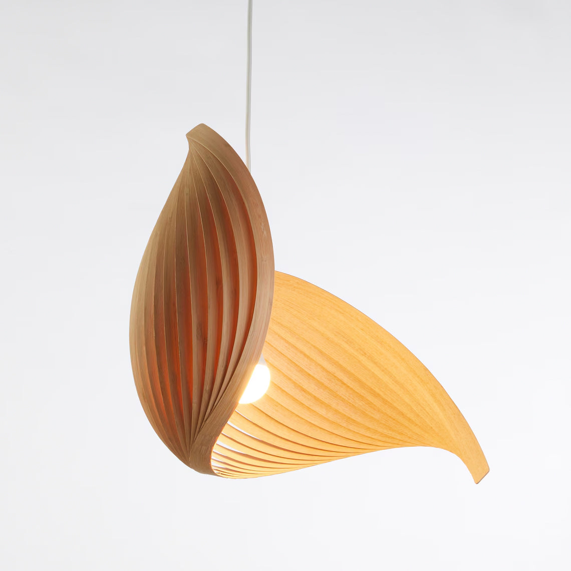 Pendant lamp wing bamboo