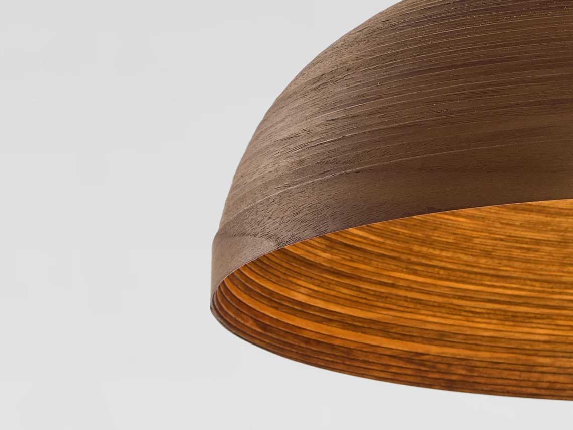Pendant lamp dome