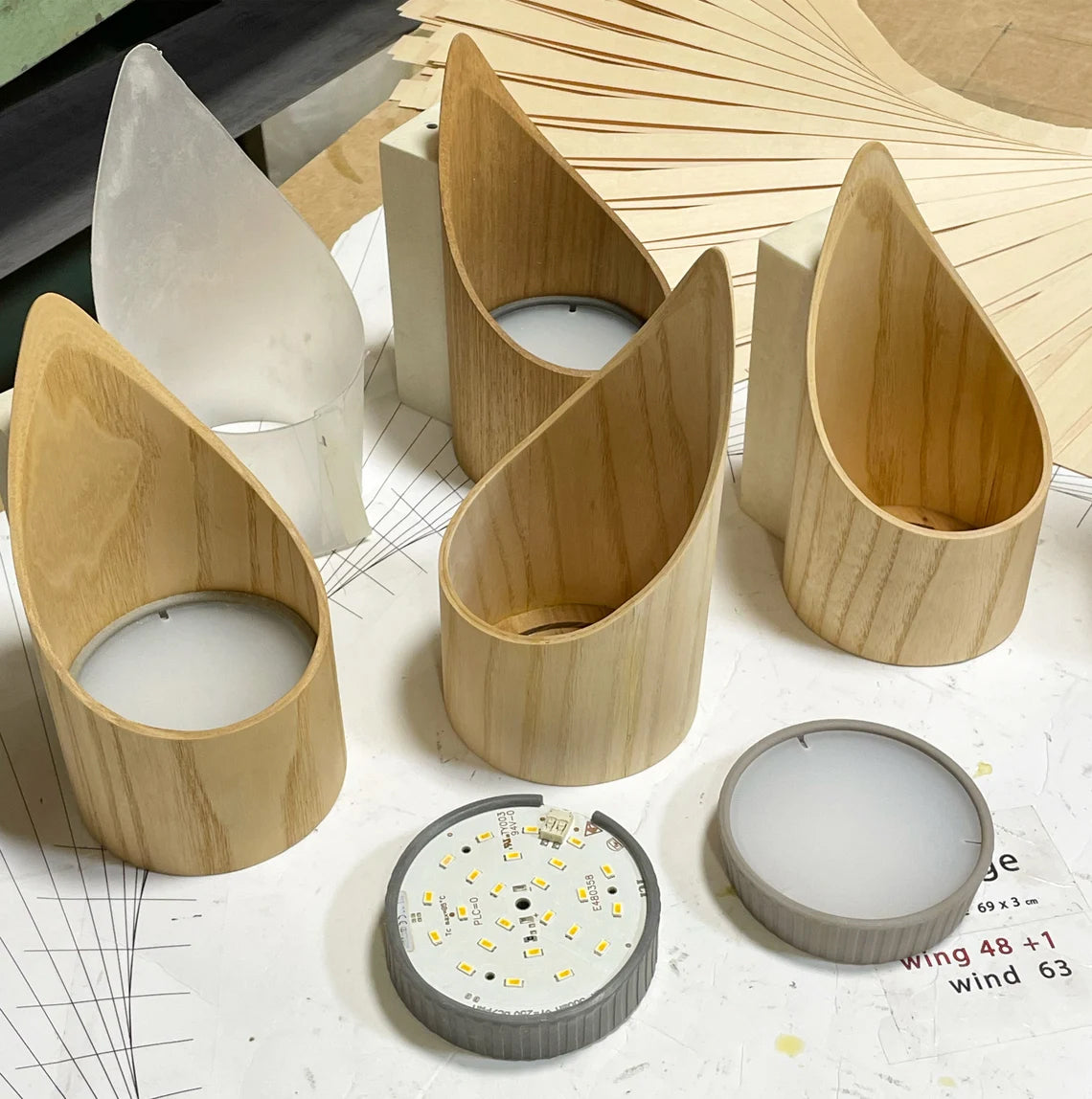 Wall lamp birdy