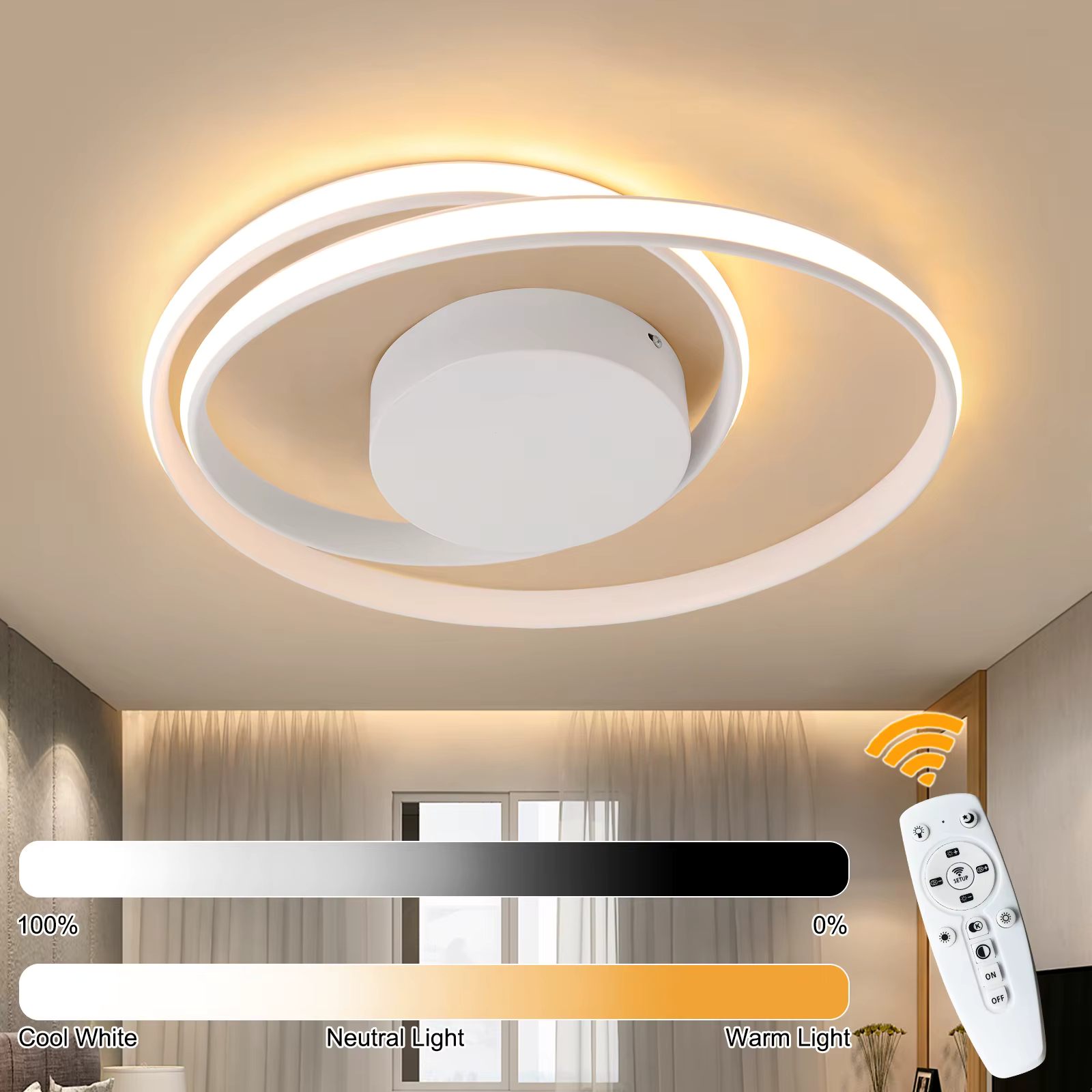 Modern round ceiling light