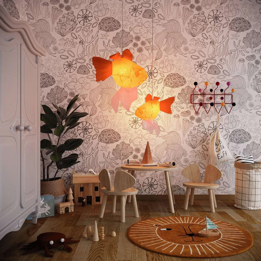 Pendant goldfish light var.2