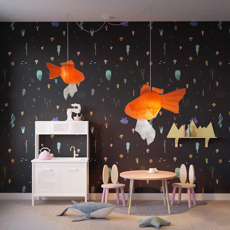Pendant goldfish light var.2