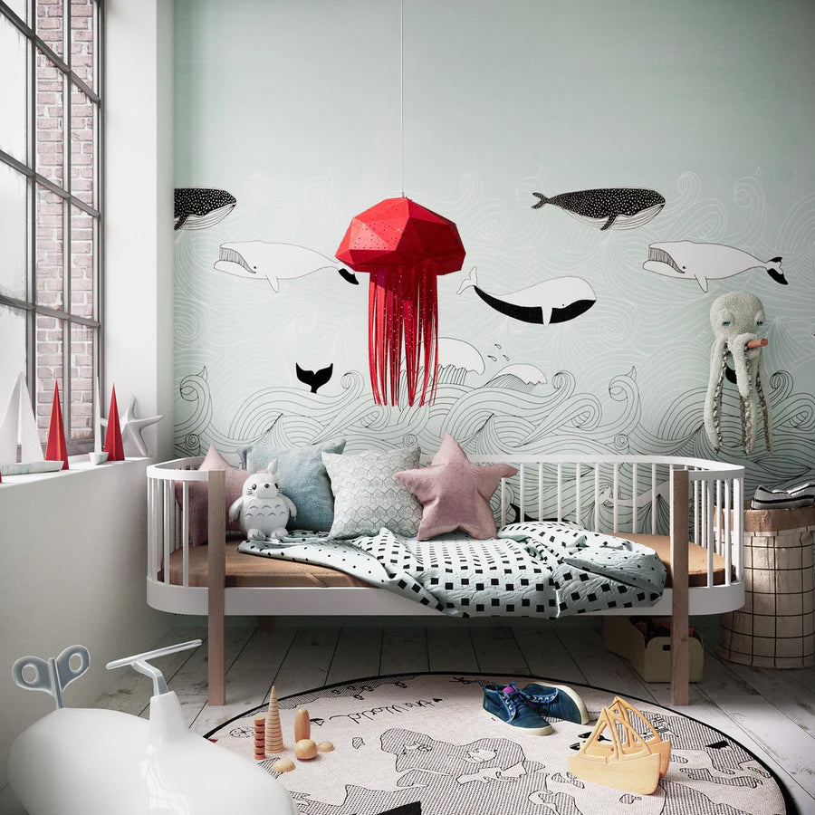 Pendant jellyfish 1 light
