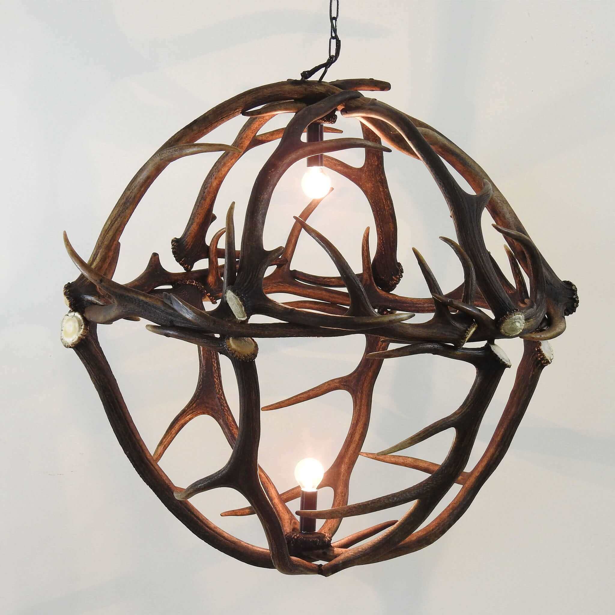 GLOBE ANTLER Chandelier