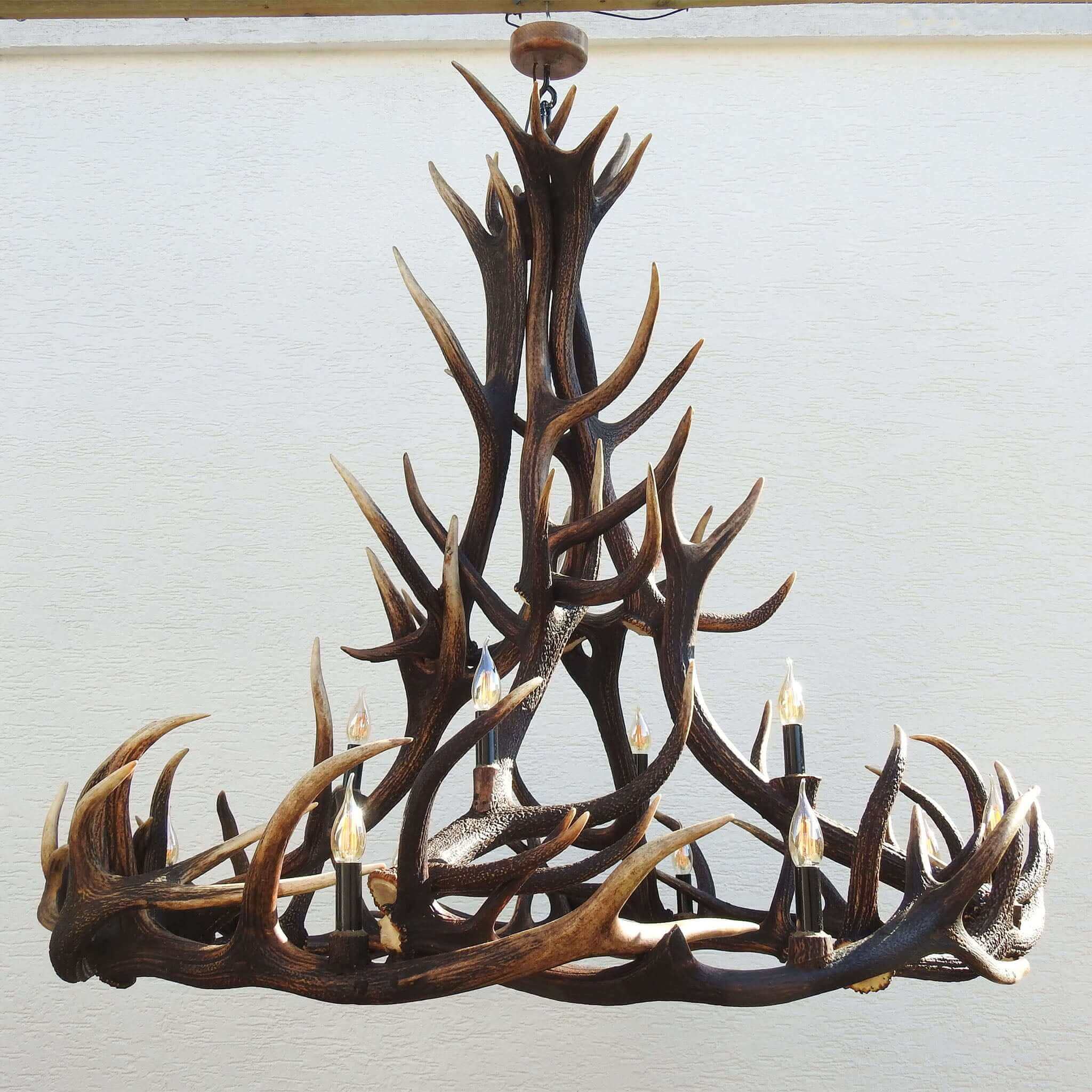 LARGE ANTLER Chandelier for 12 lights