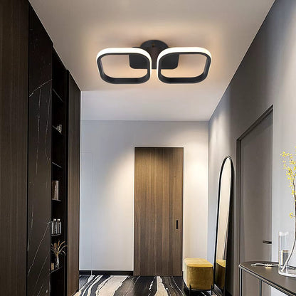 Rectangle minimal ceiling light