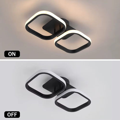 Rectangle minimal ceiling light