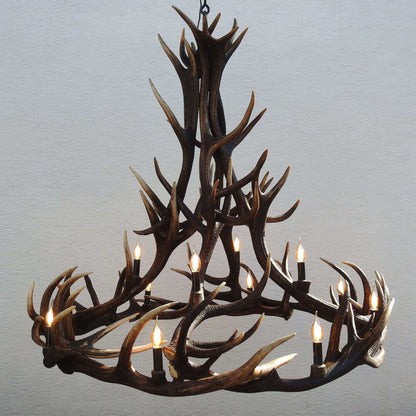 LARGE ANTLER Chandelier for 12 lights