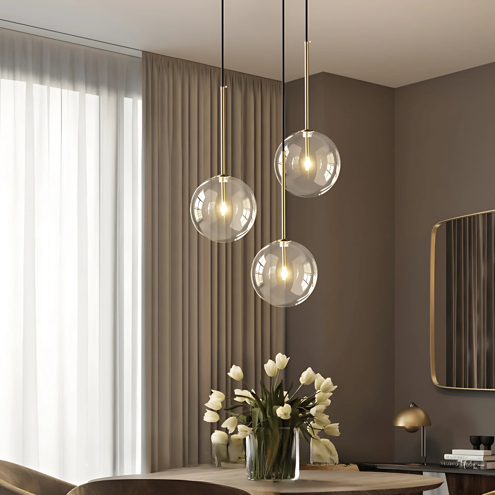 Jasper pendant light